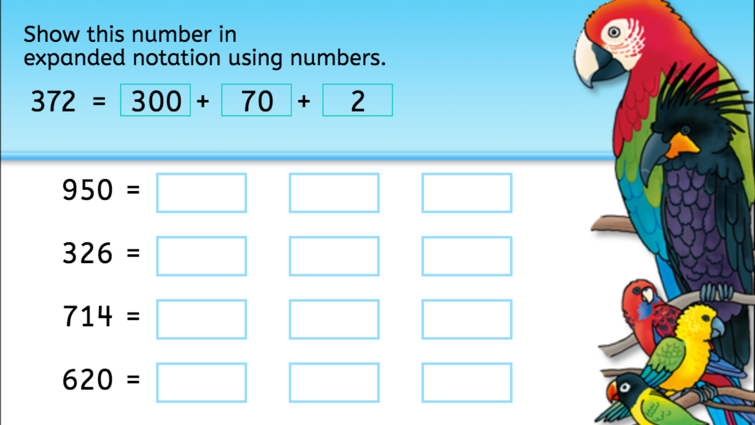 expanded notation interactive worksheets anywhere teacher