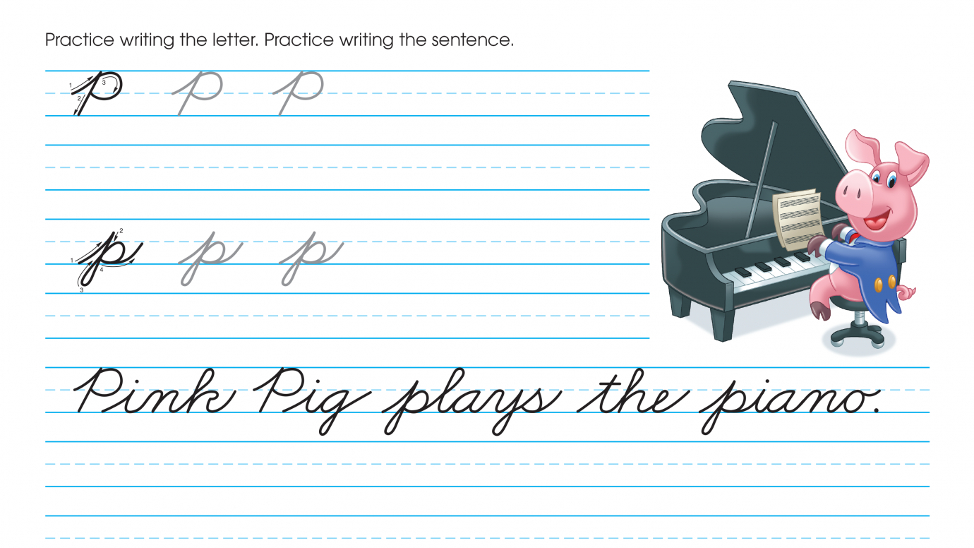 Cursive Writing: Practice Pp