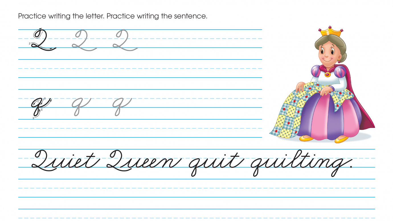 Cursive Writing: Practice Qq