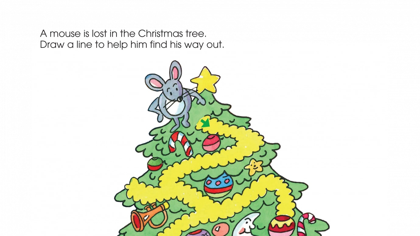 Holiday A Mouse's Christmas Maze