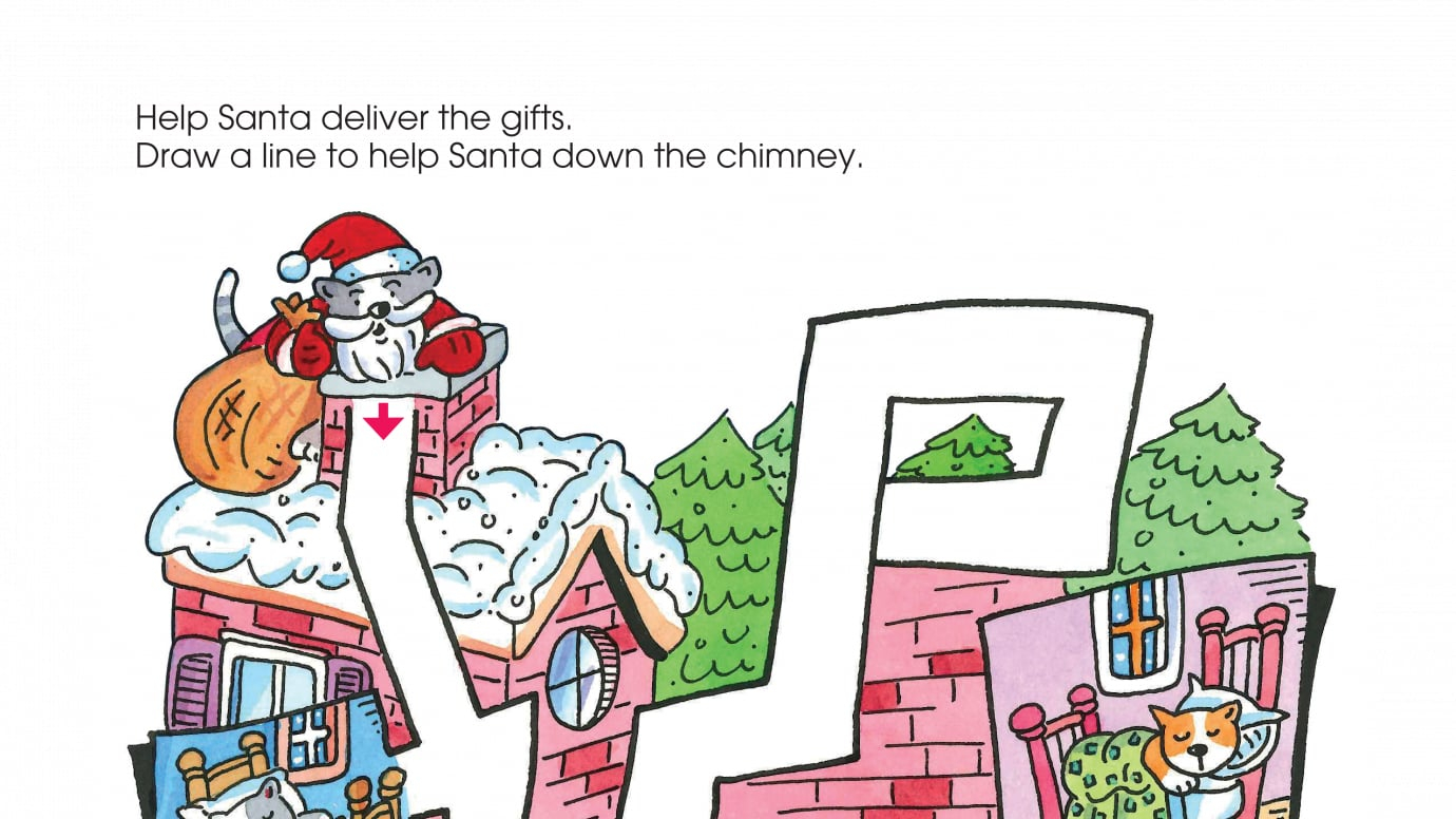 Holiday Down the Chimney Maze