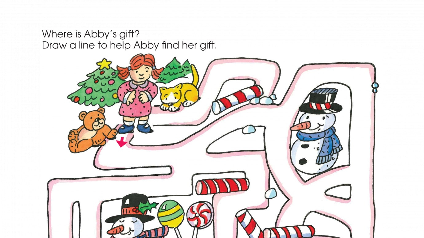 Holiday Abby's Gift Maze