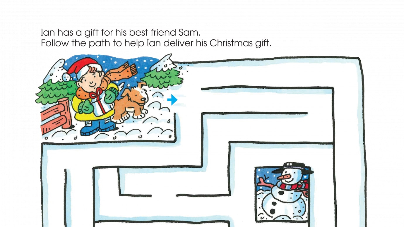 Holiday Gift Exchange Maze