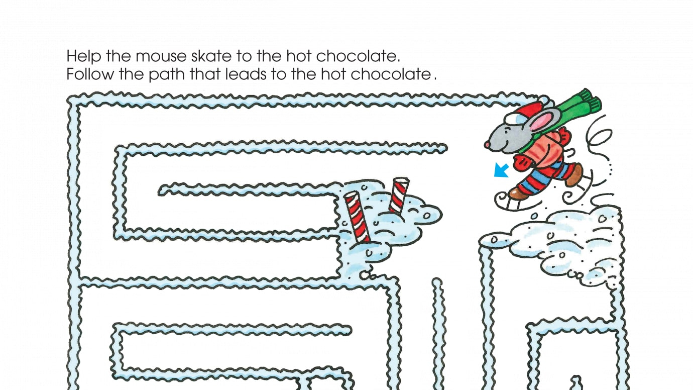 Holiday Warm-up Time Maze