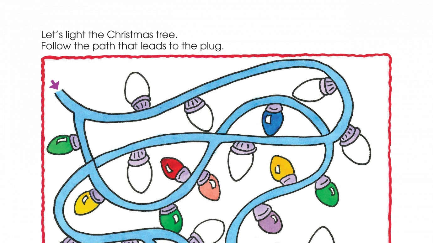 Holiday A Bright Christmas Maze