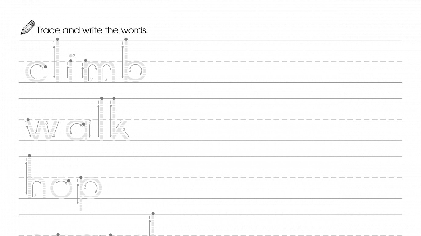 Writing Verbs