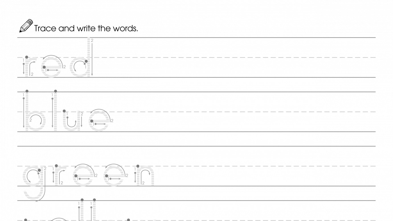 Writing Colors