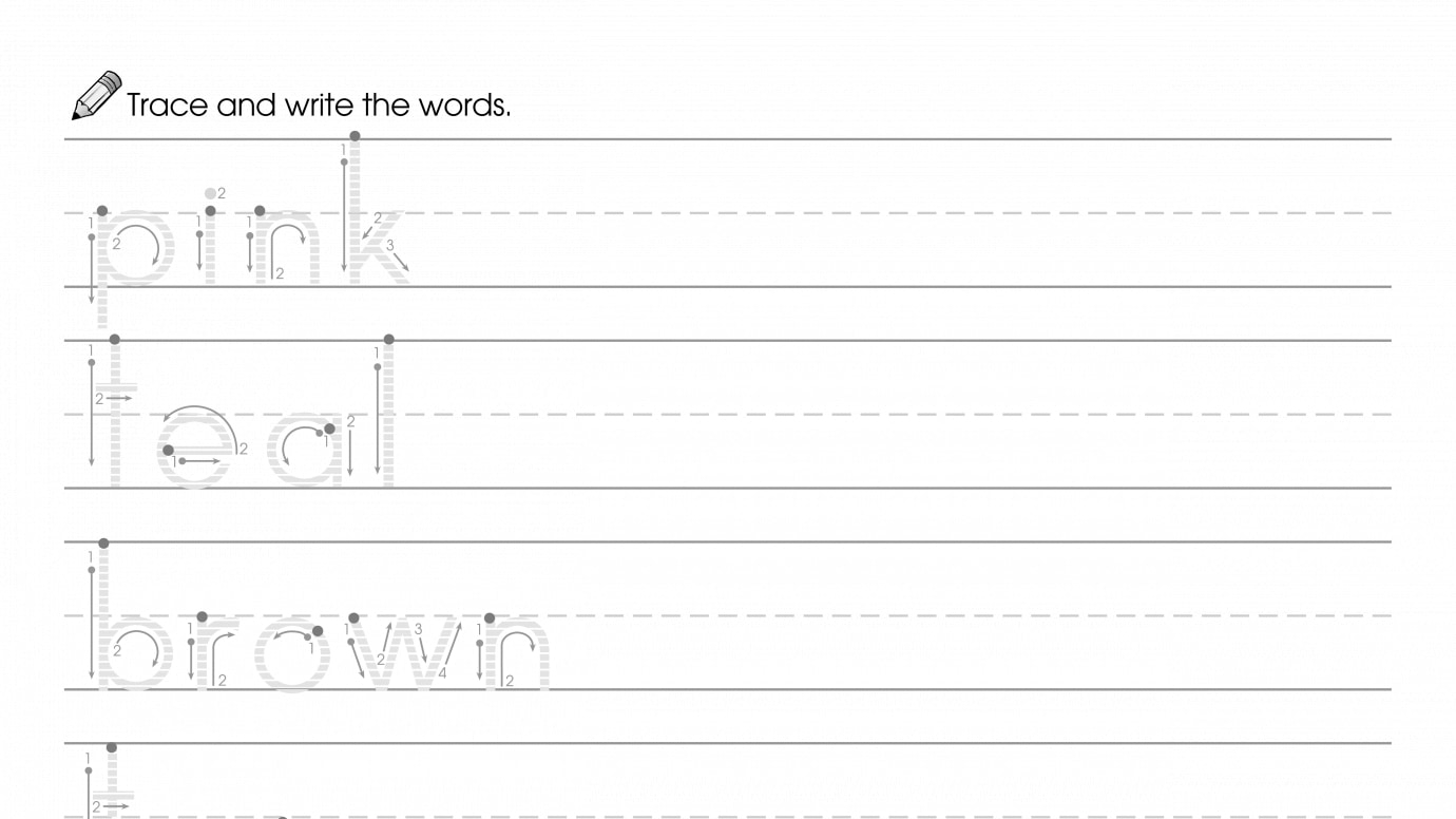 Writing Colors