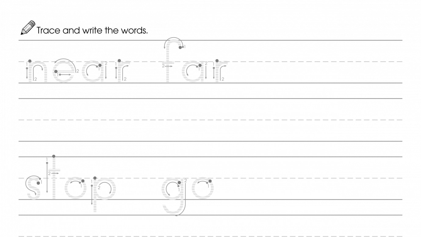 Writing Opposite Words