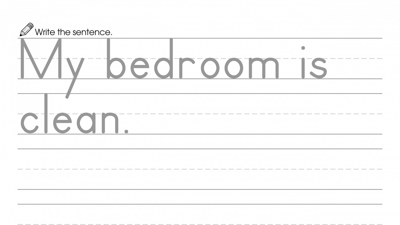 Writing a Sentence