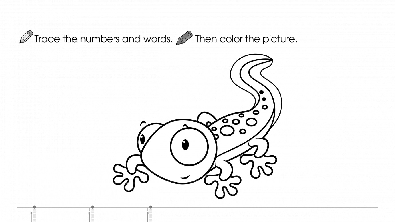 Trace, Write & Color 1