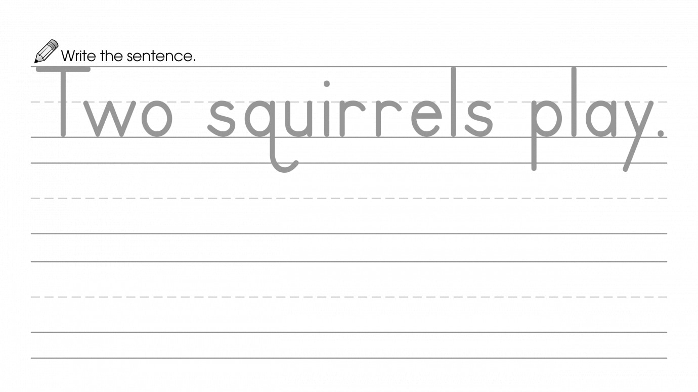Write about Two, then Draw & Color the Picture