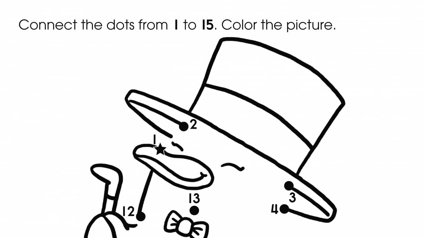 Dot-To-Dots 1-15 Penguin