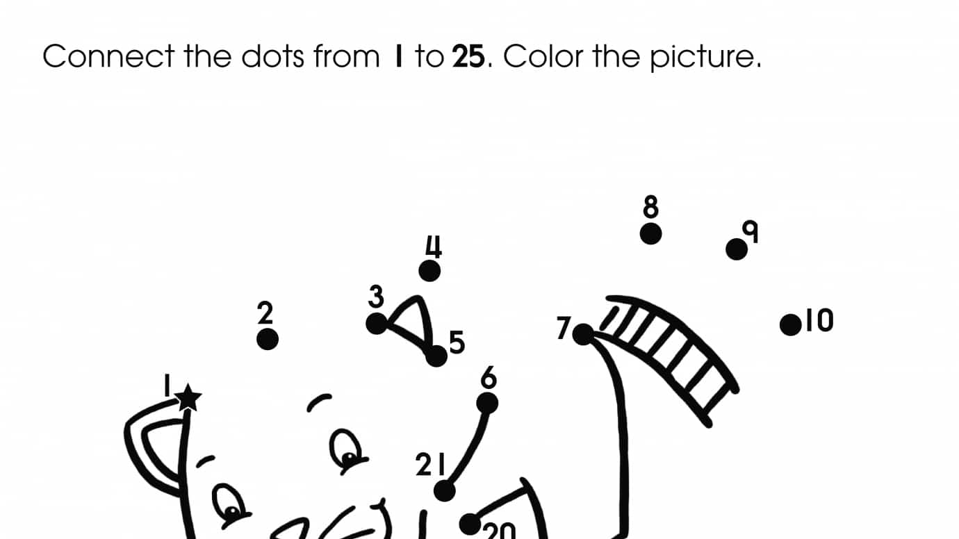 Dot-To-Dots 1-25 Cat