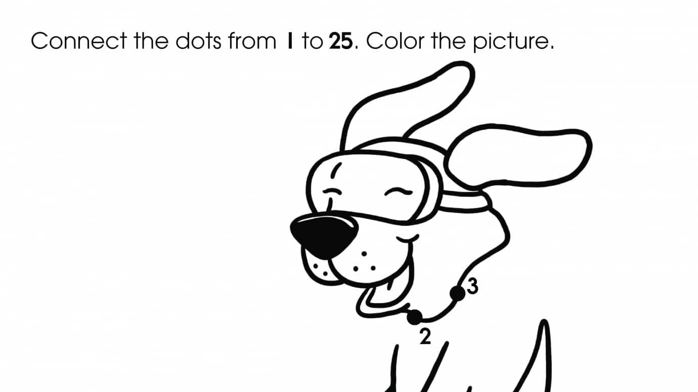 dot to dots 1 25 car printable activities anywhere teacher