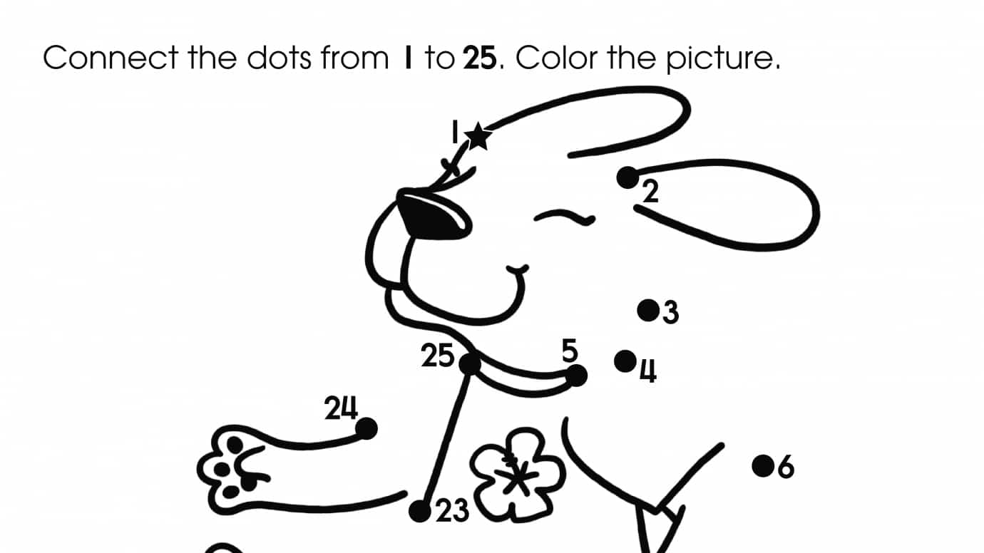 Dot-To-Dots 1-25 Surfer