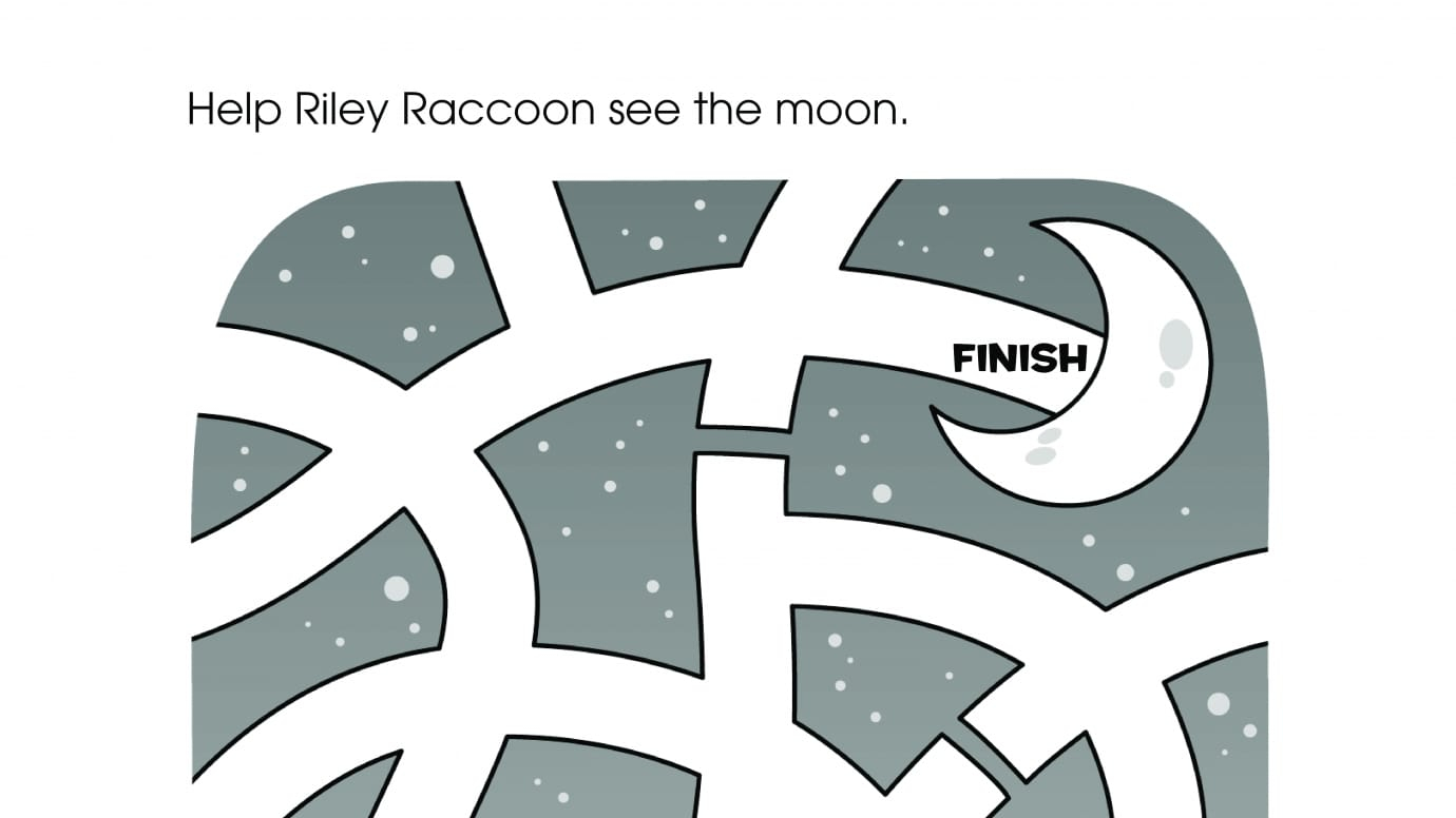 Raccoon Moon Maze