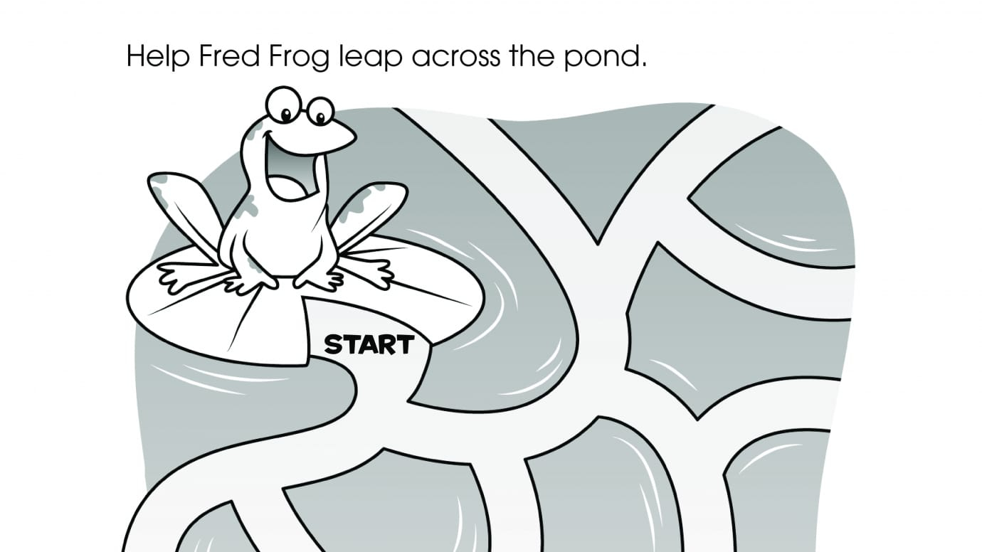 Fred Frog Maze