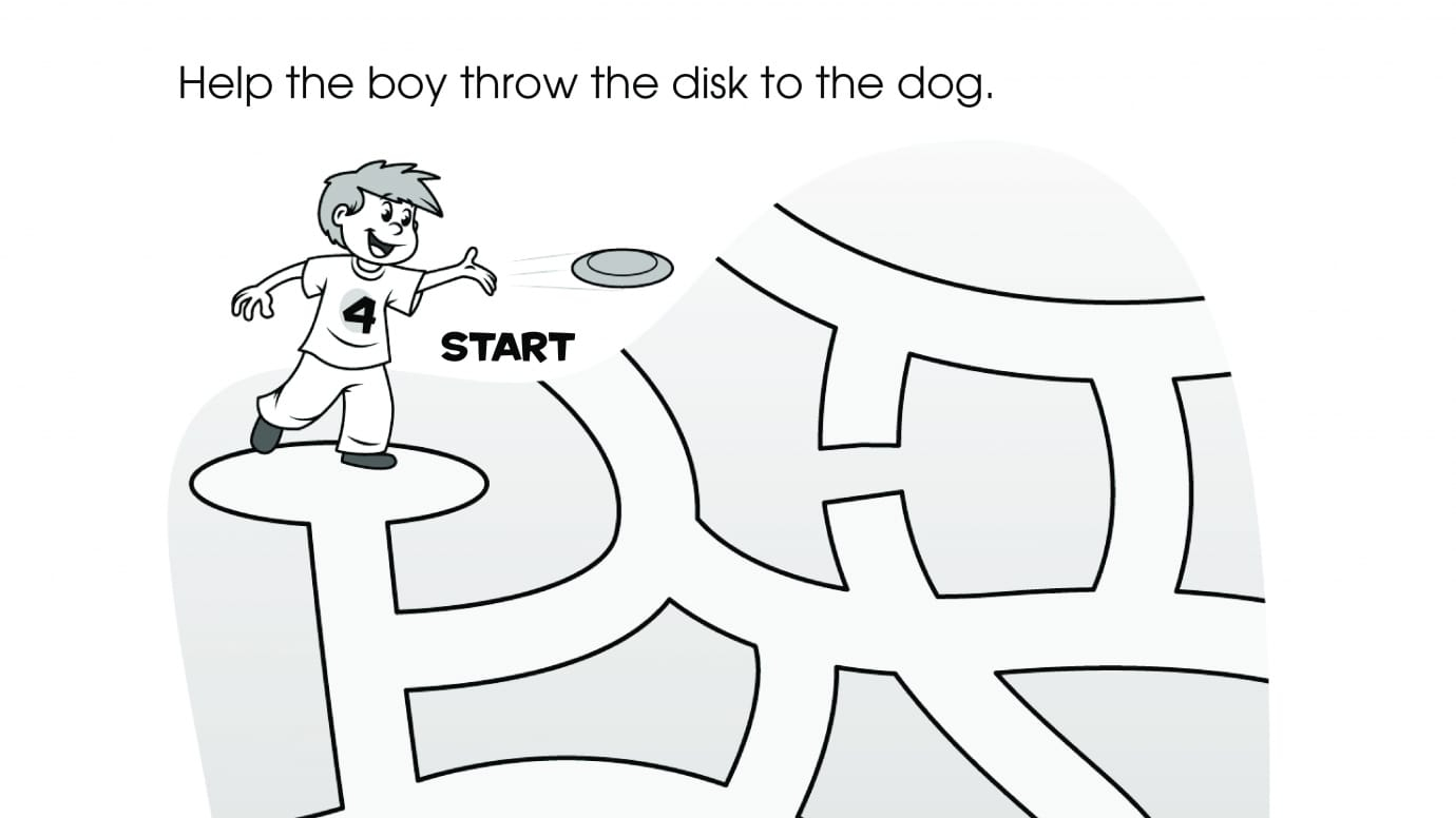 Boy & Dog Maze