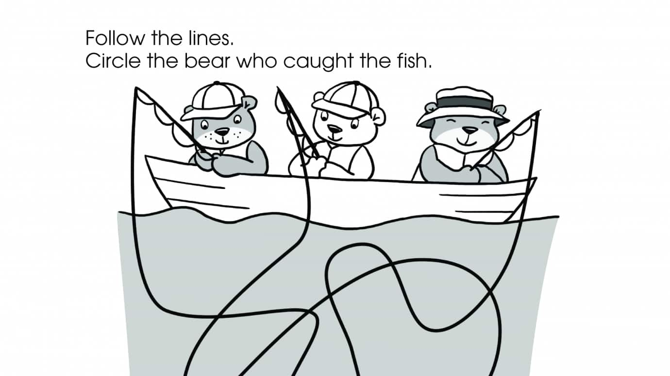 Fishing Friends Spaghetti Maze