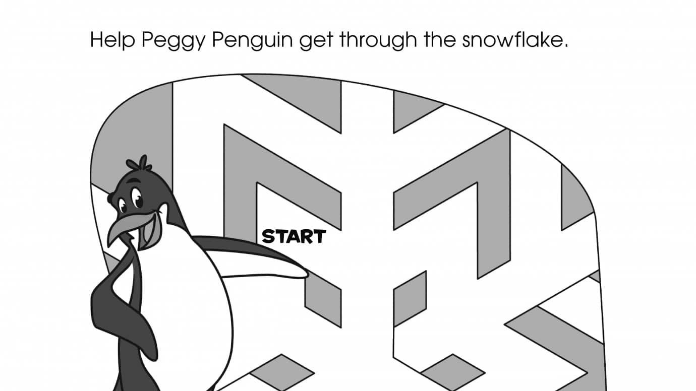 Peggy Penguin Maze