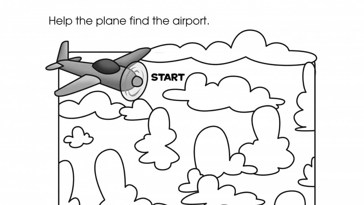 Airplane Maze