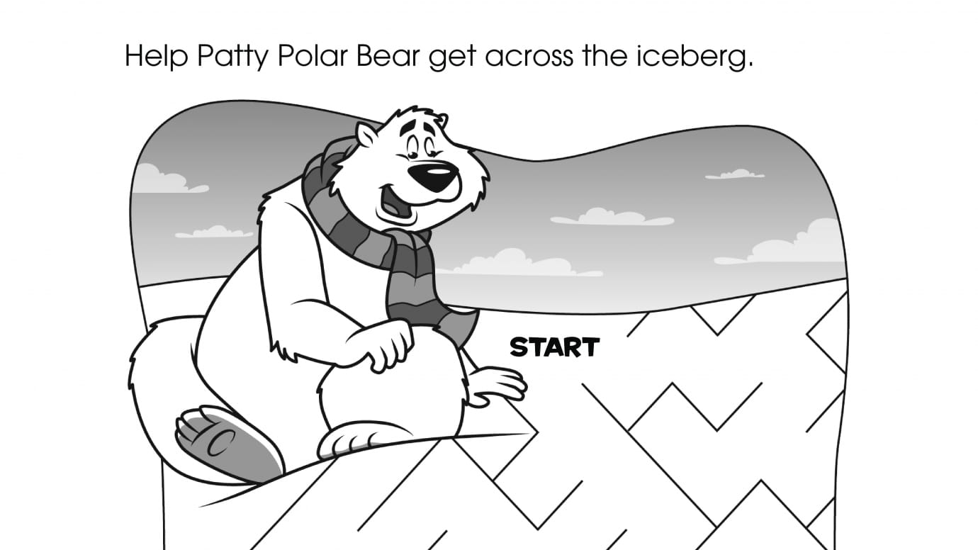 Patty Polar Bear Maze