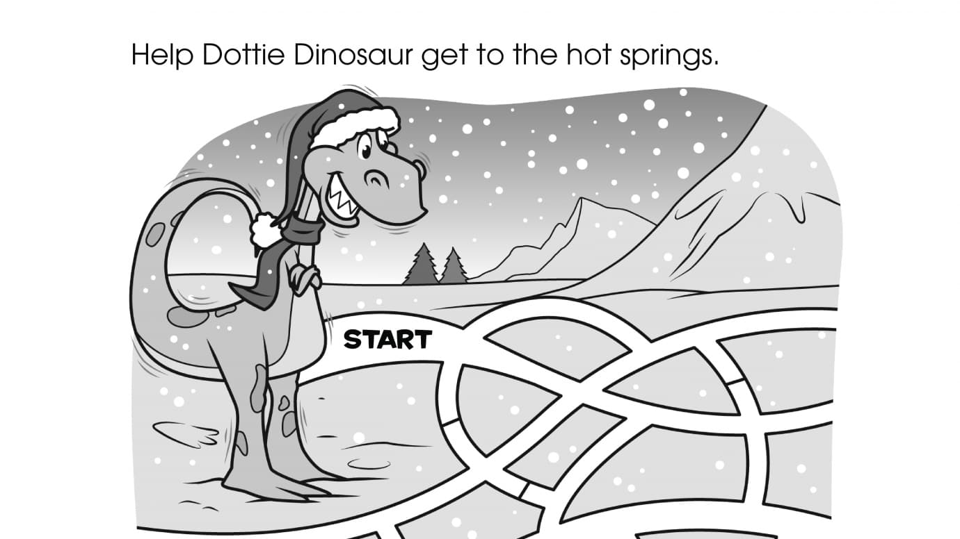 Dottie Dinosaur Maze