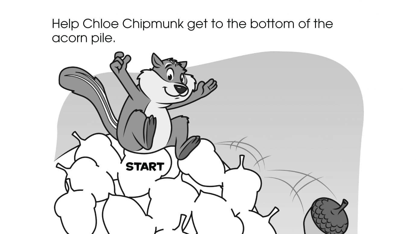 Chloe Chipmunk Maze