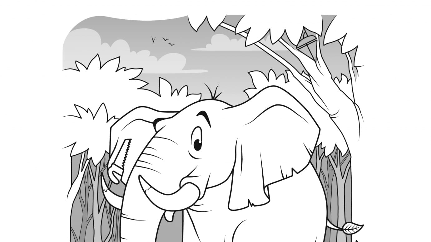 Hidden Pictures Elephant