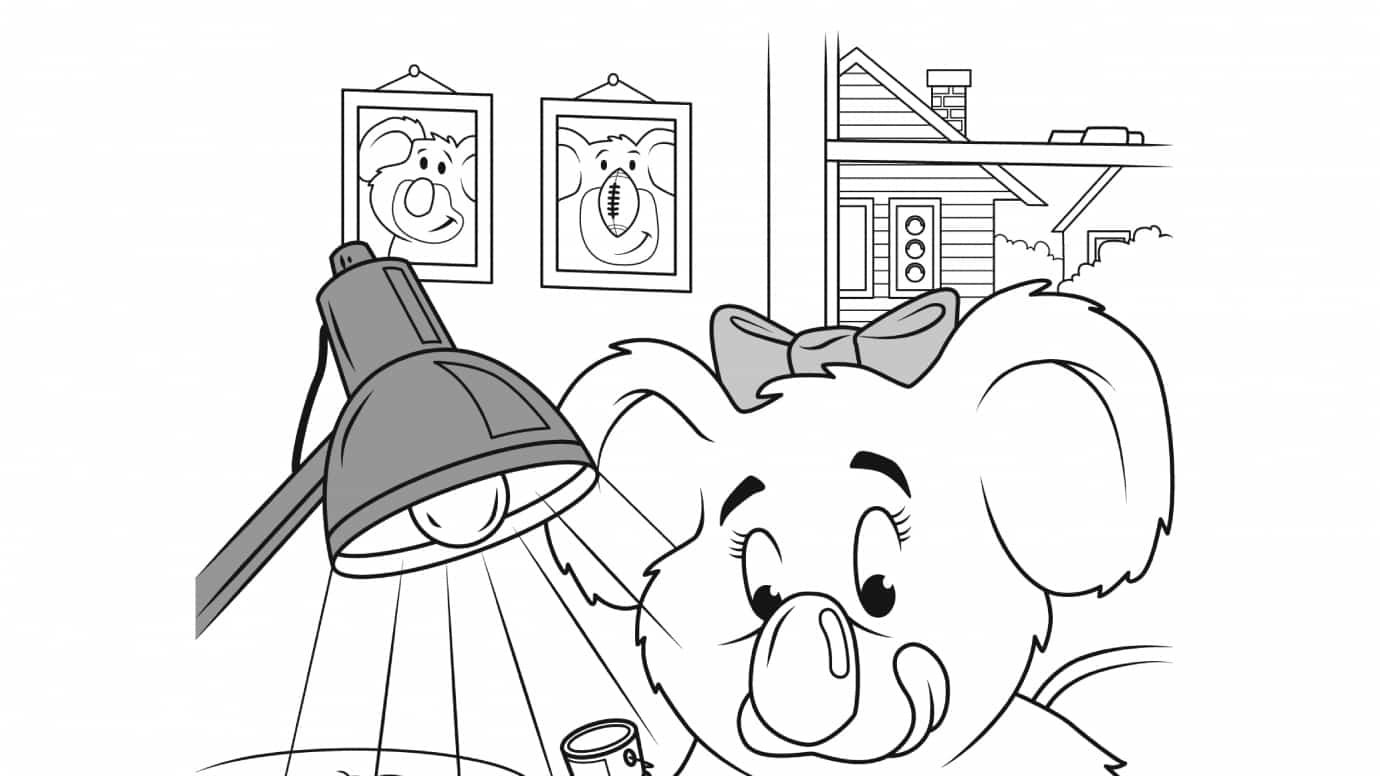 Hidden Pictures Koala Artist