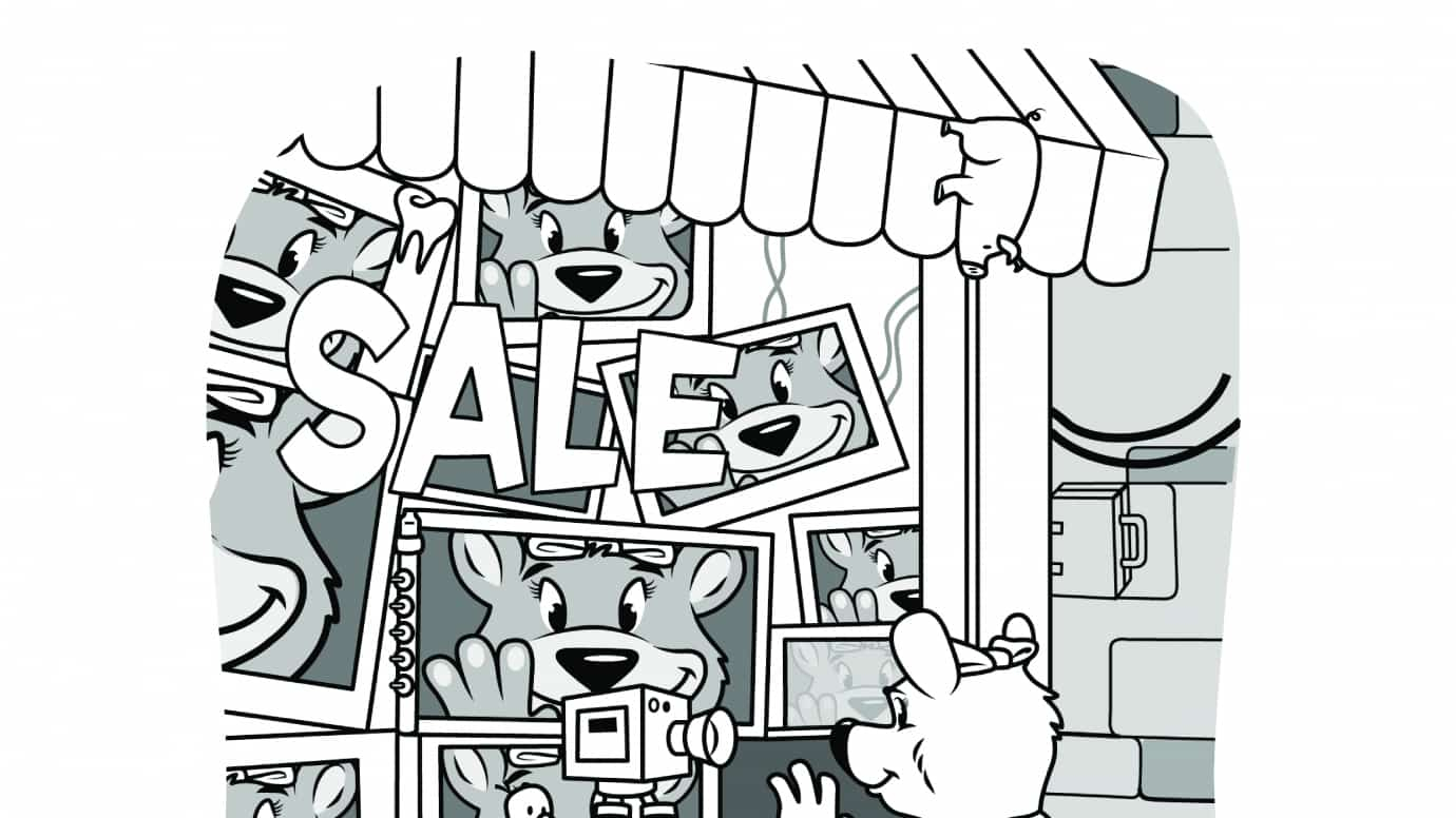 Hidden Pictures TV Time Bear