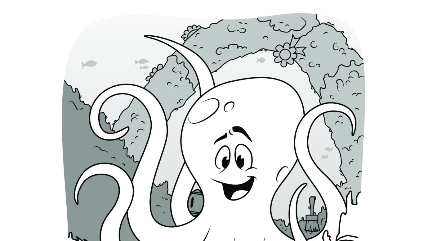 Hidden Pictures Octopus