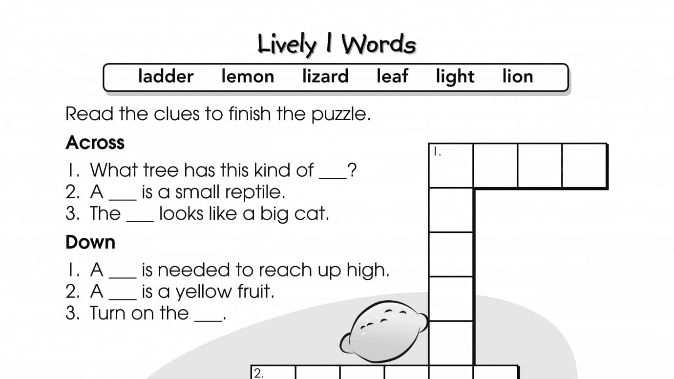 Crossword Puzzle l Words