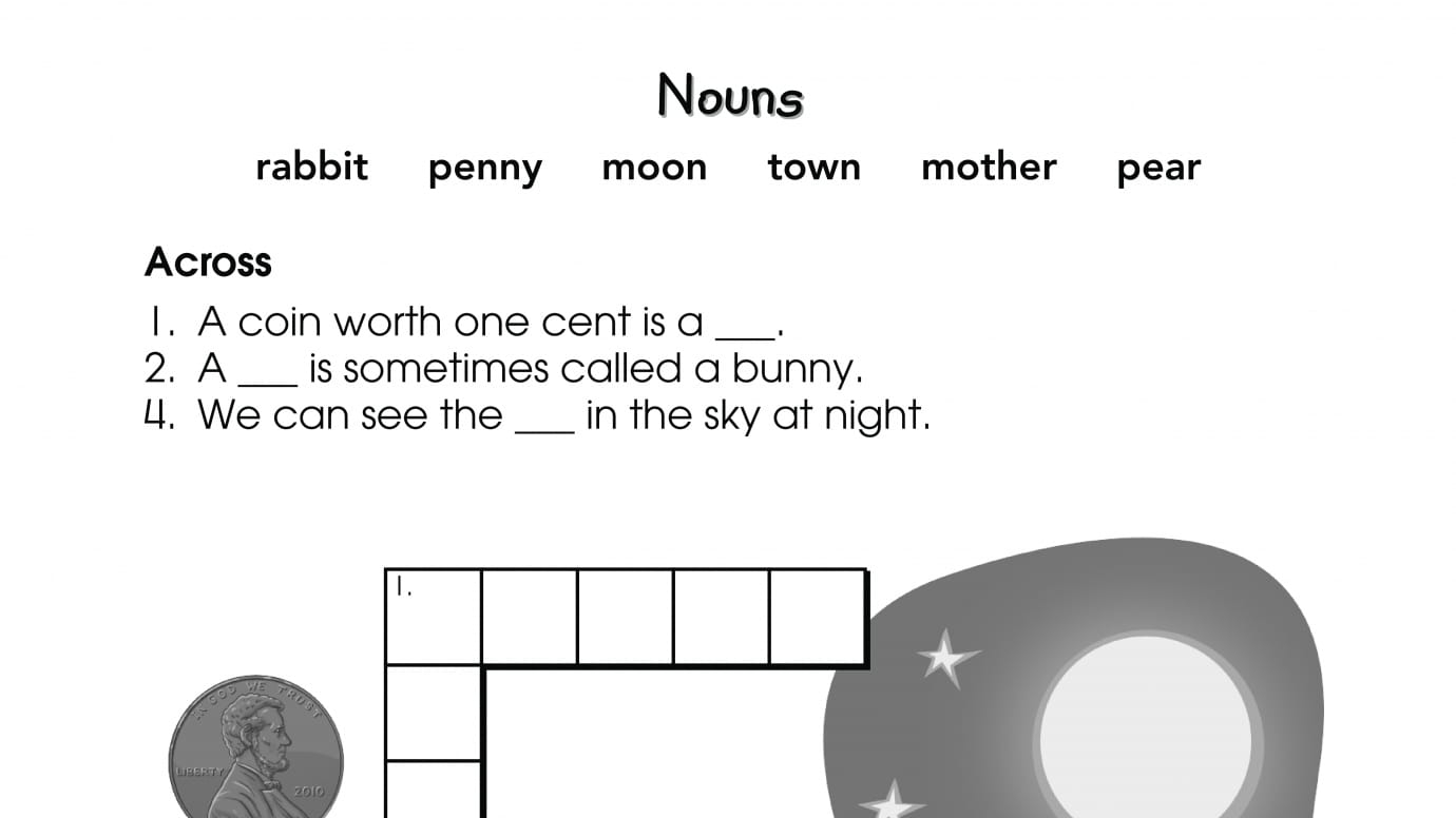 Crossword Puzzle Nouns