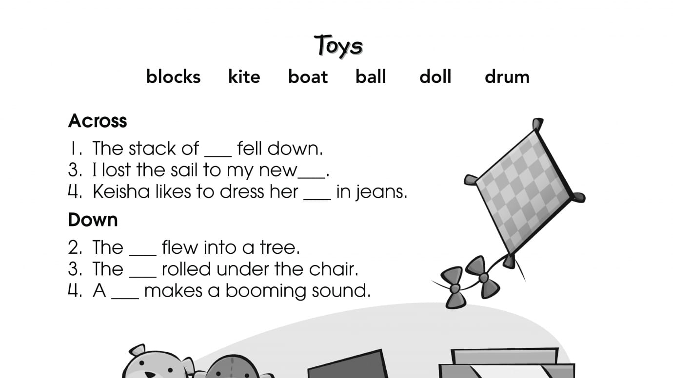 Crossword Puzzle Toys