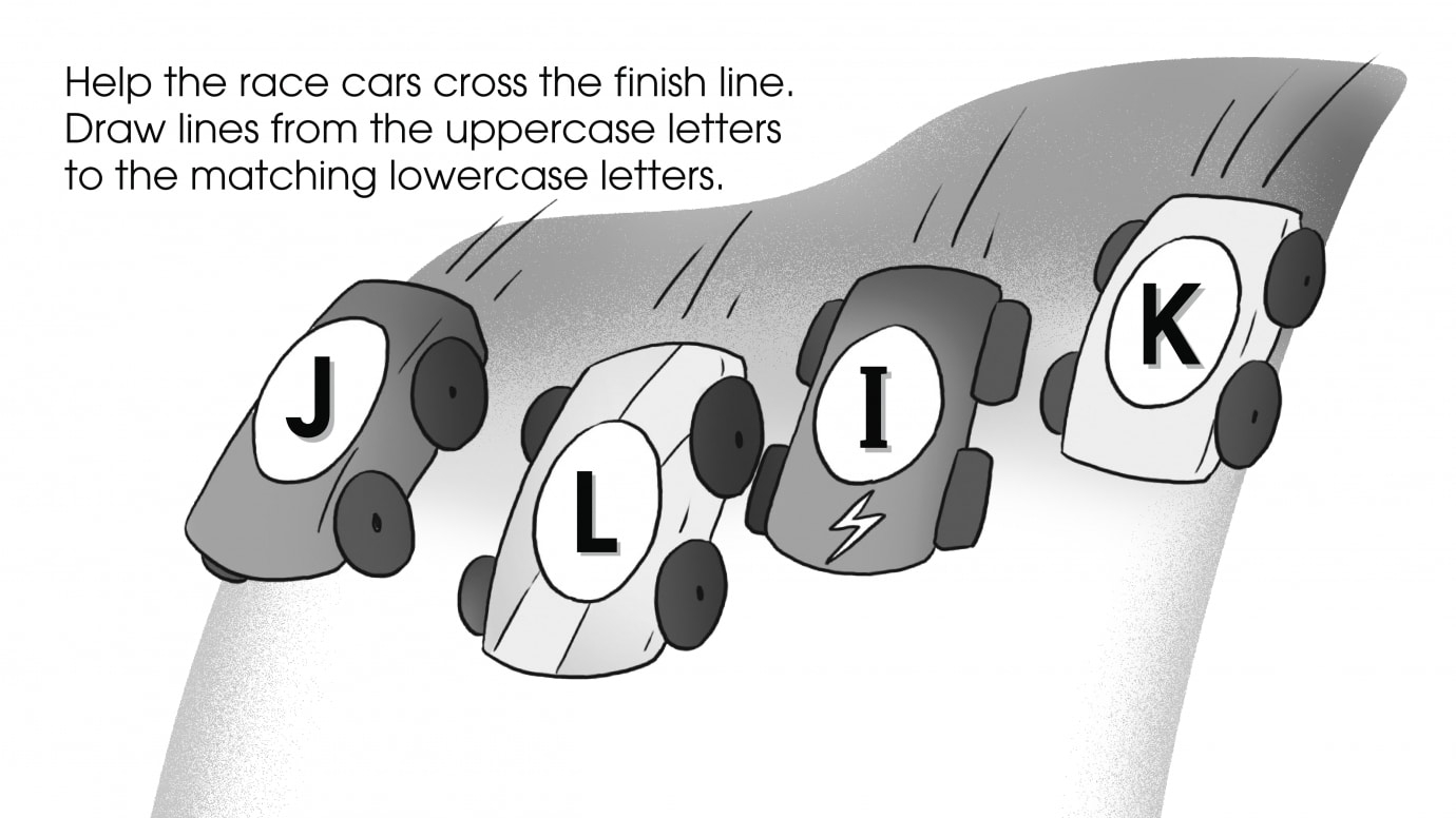 Uppercase & Lowercase Letters I-L