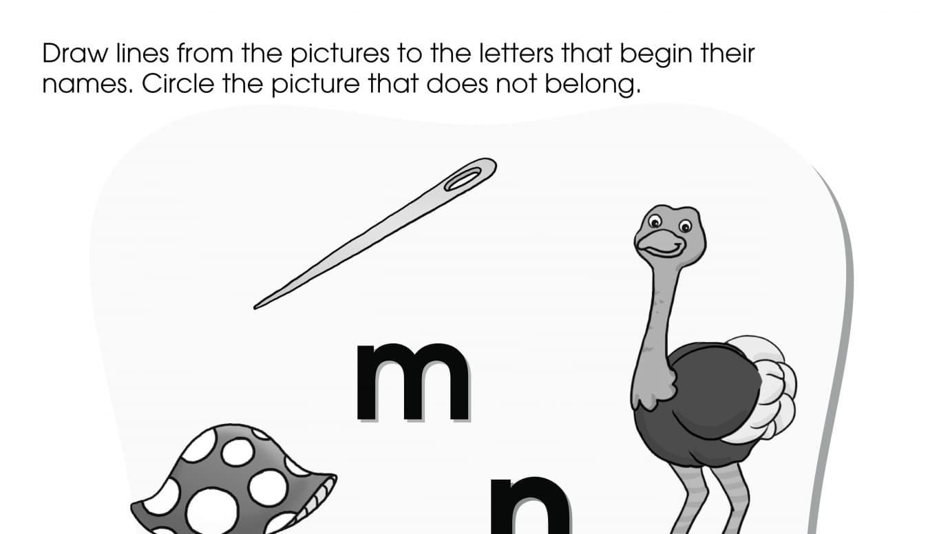 Beginning Letter Sounds m-p
