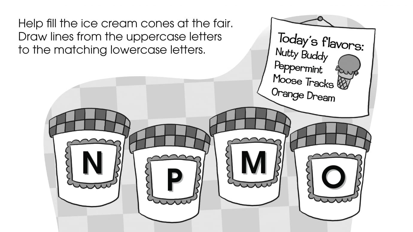 Uppercase & Lowercase Letters M-P