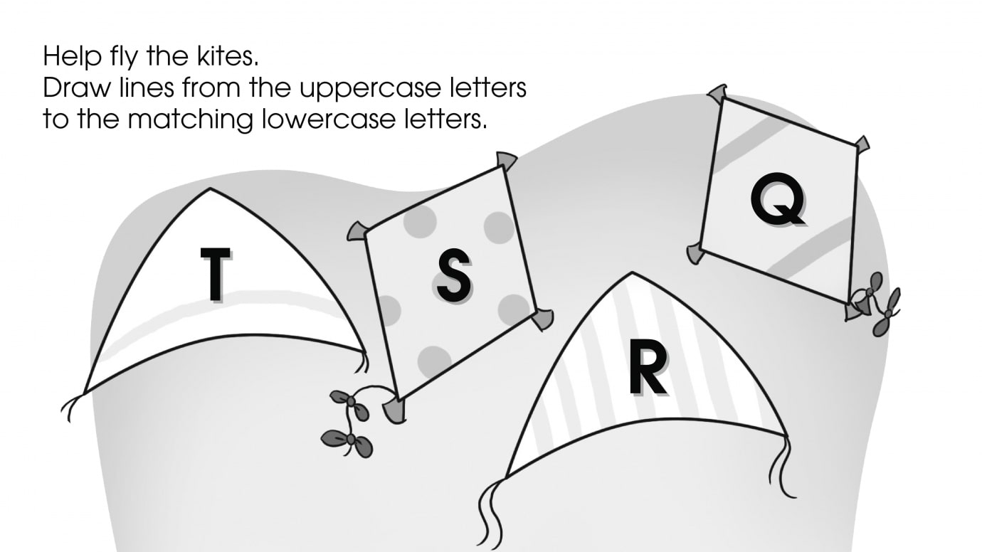 Uppercase & Lowercase Letters Q-T