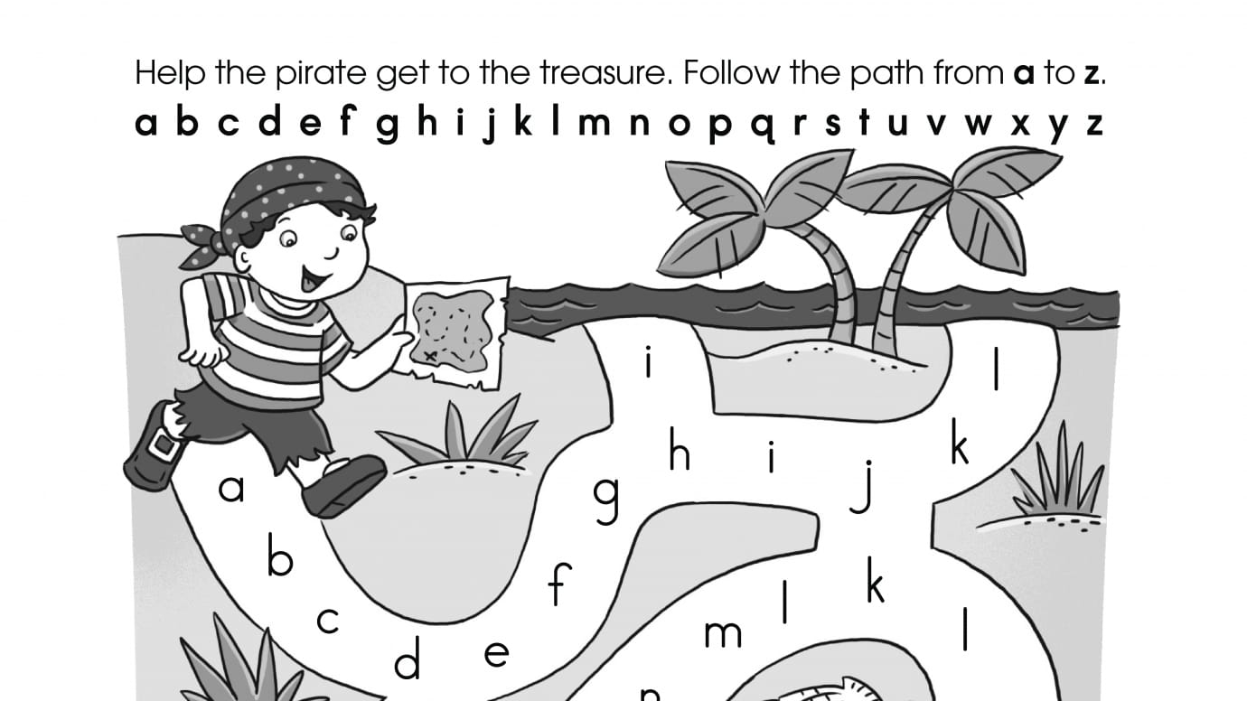 Alphabet Lowercase Maze