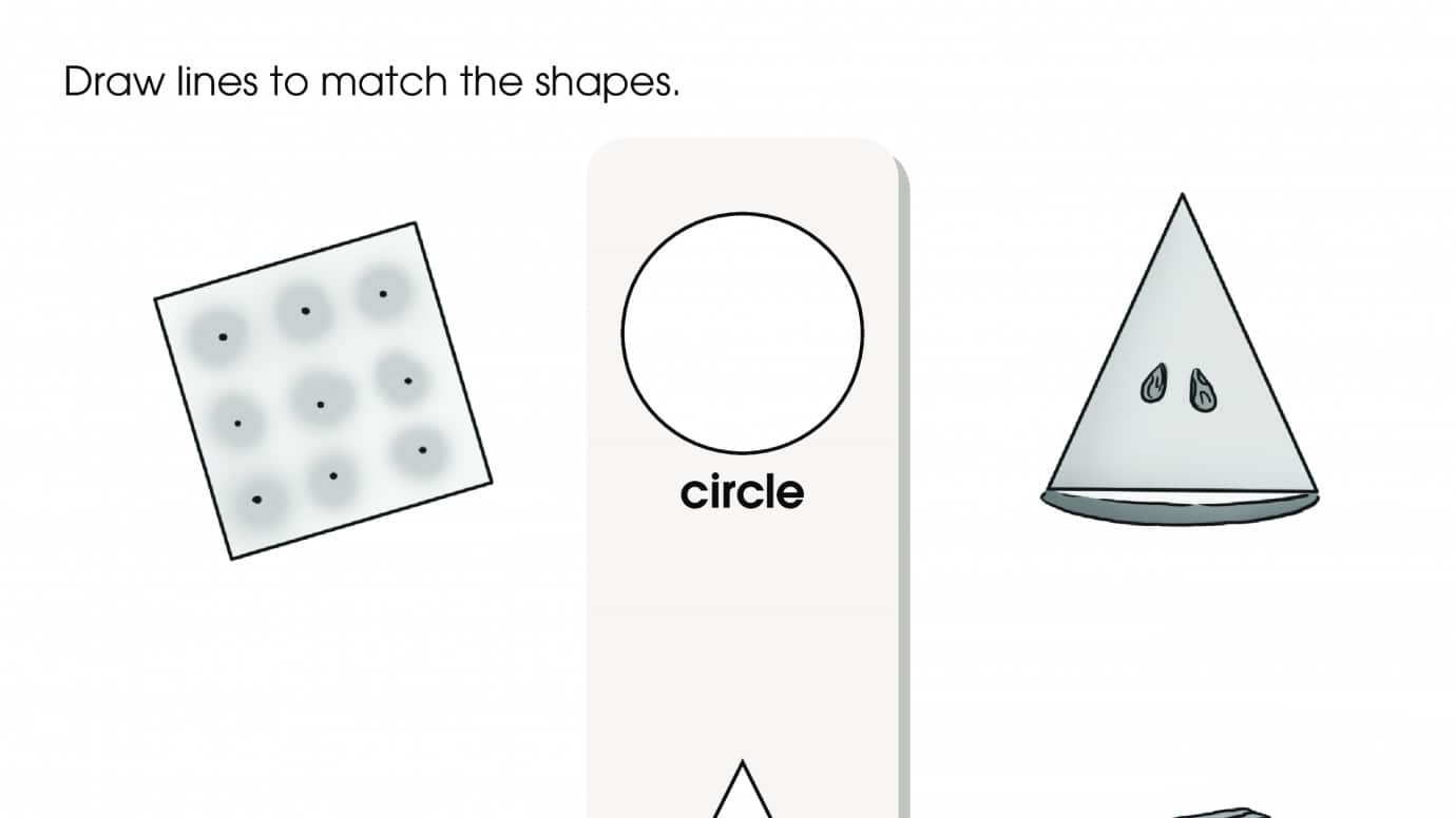 Matching Delicious Shapes