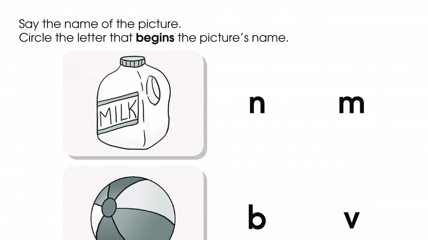 Choose the Beginning Letter 2
