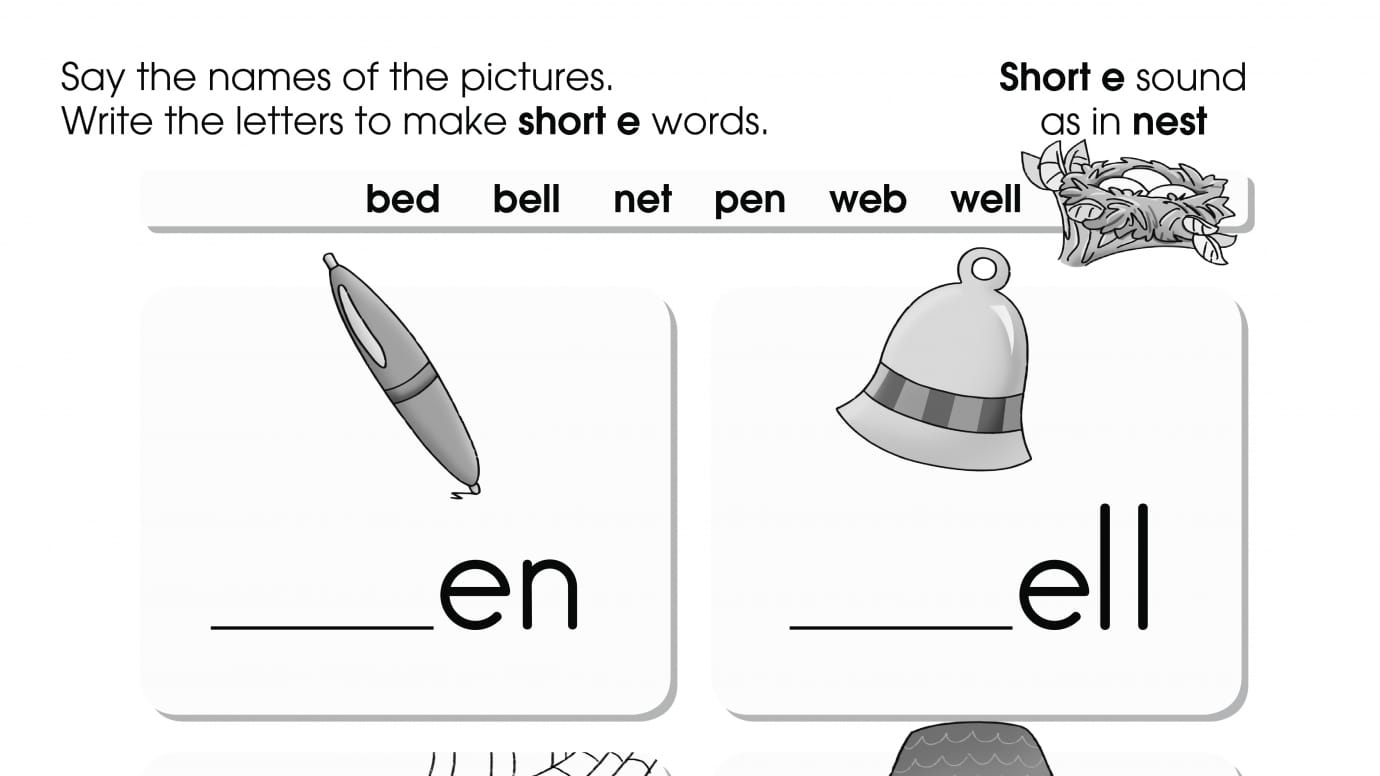 Making Short e Words