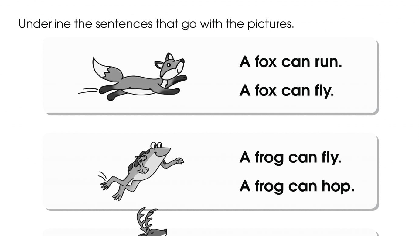 Matching Sentences to Pictures