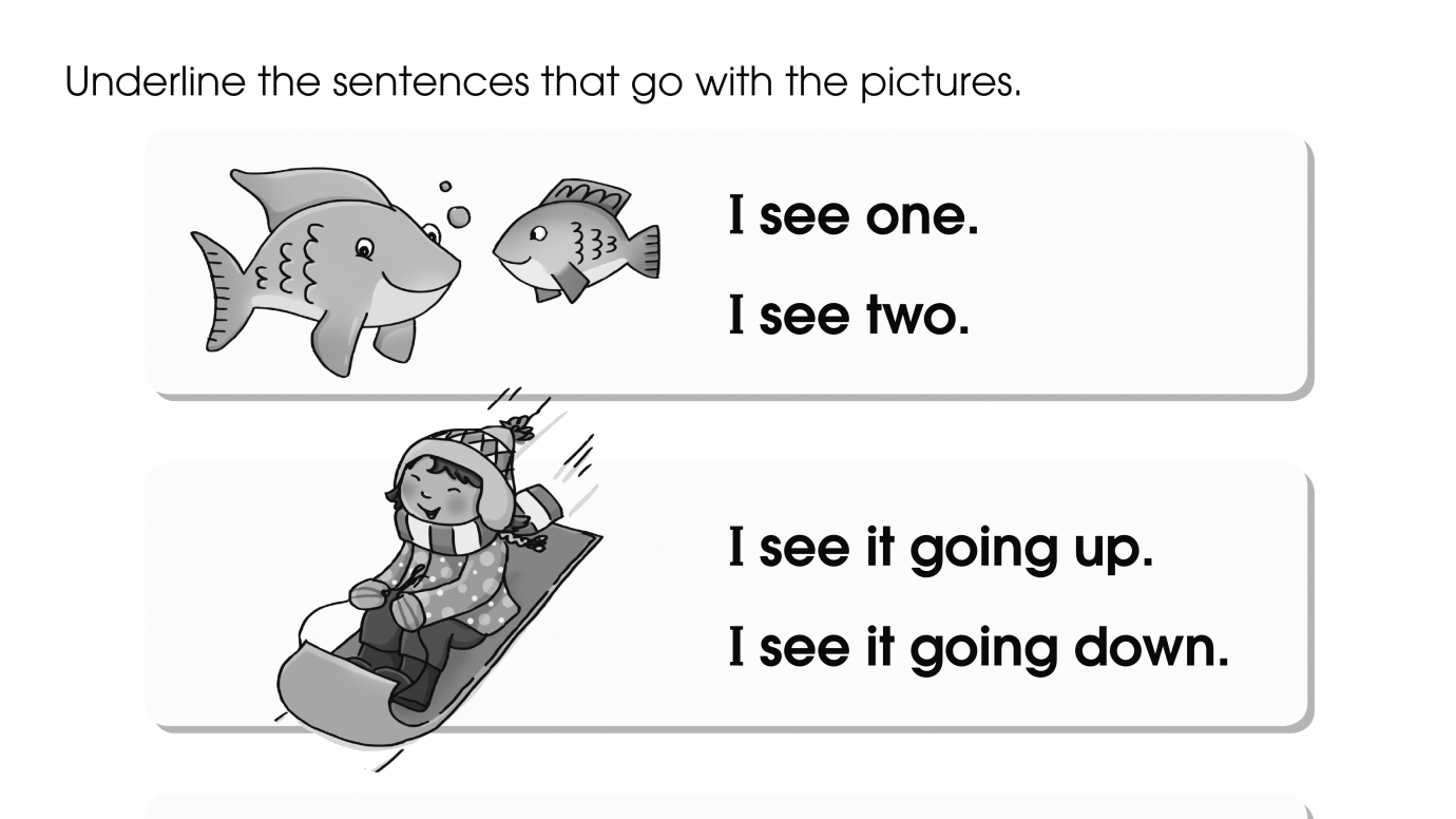 Matching Sentences to Pictures