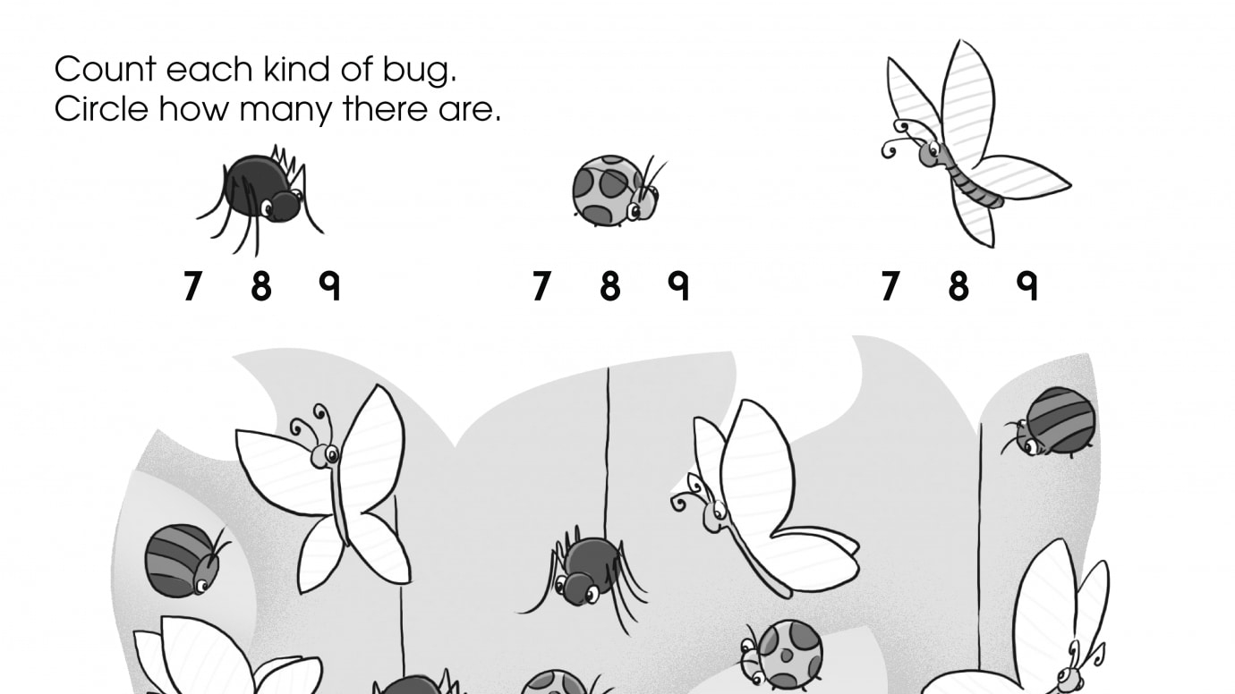 Counting Bugs 7-9