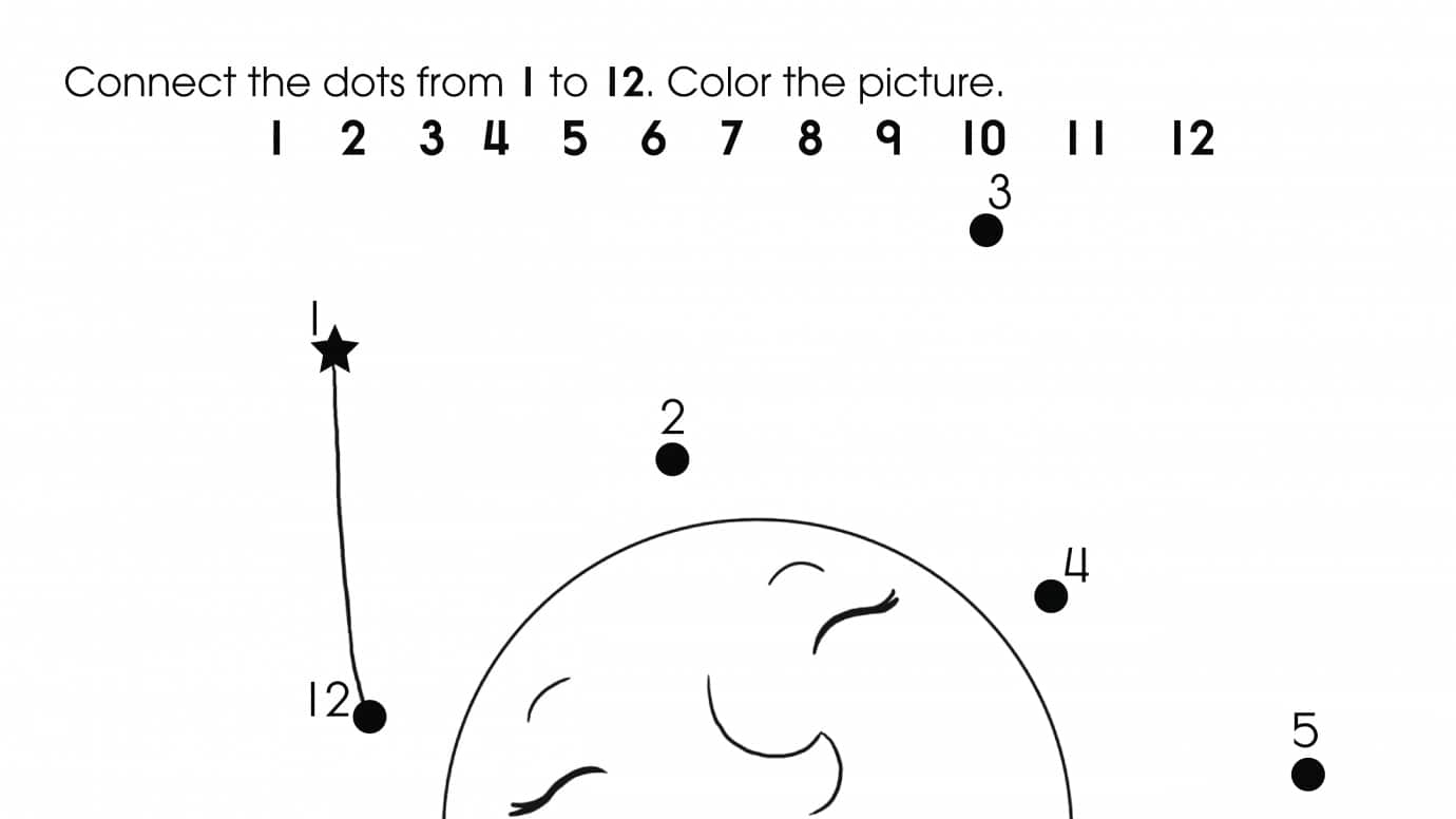 Sunny 1-12 Dot-to-dot