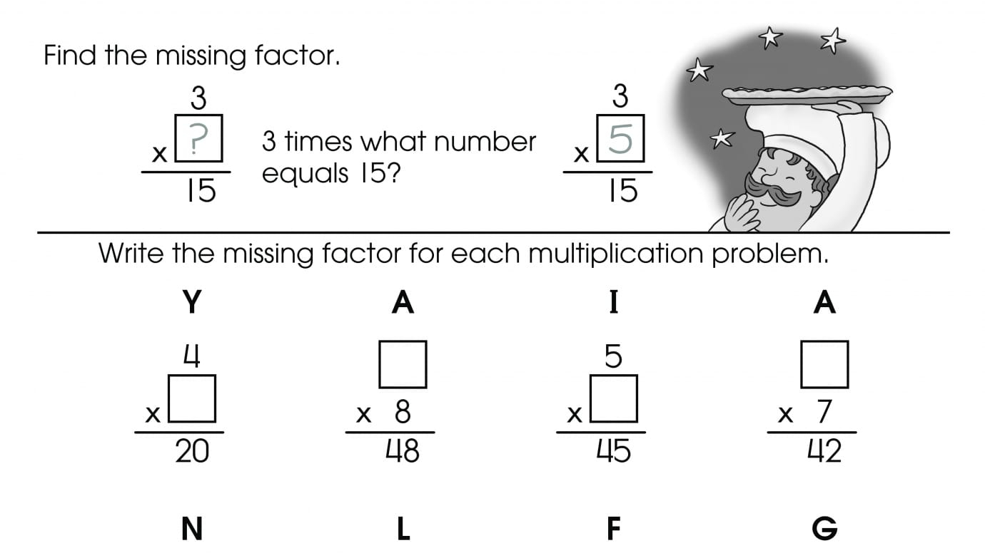 Write the Missing Factors