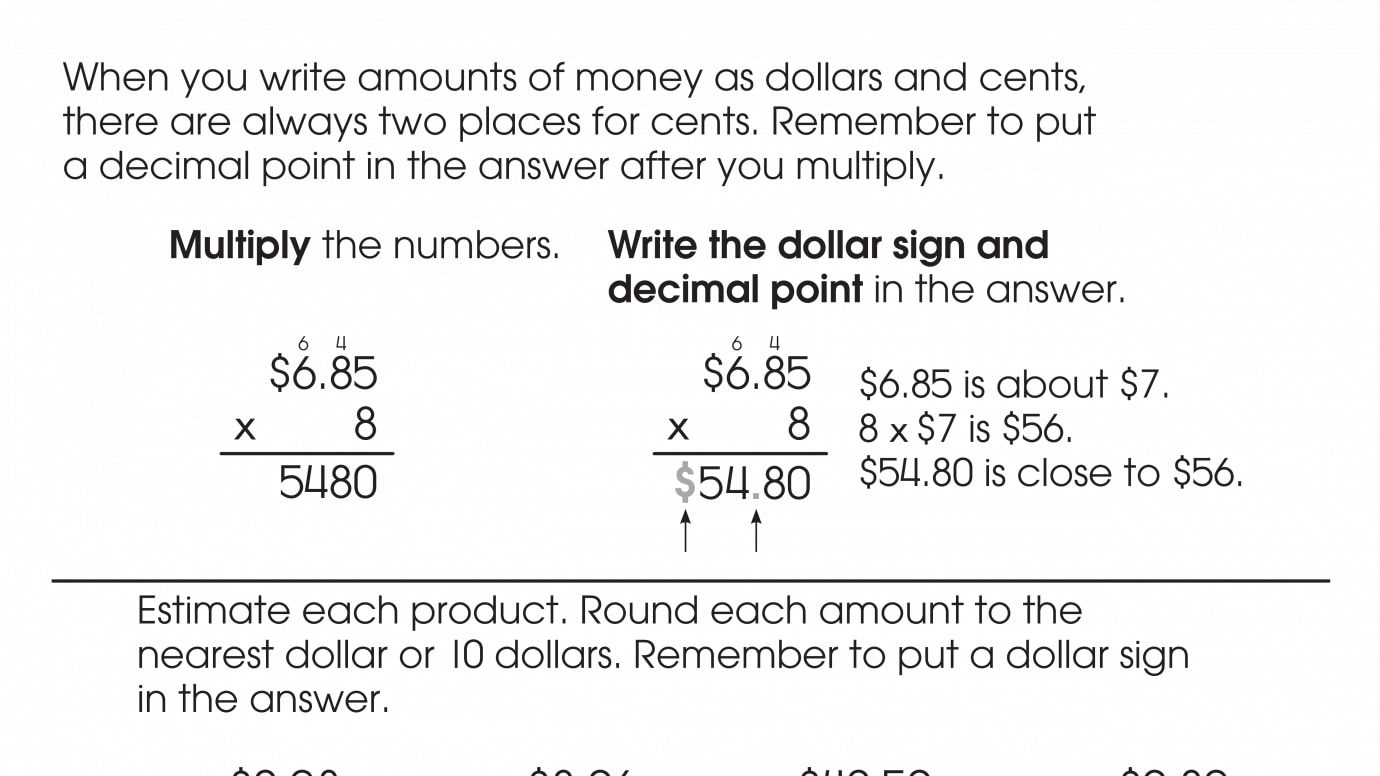 Multiplying Money